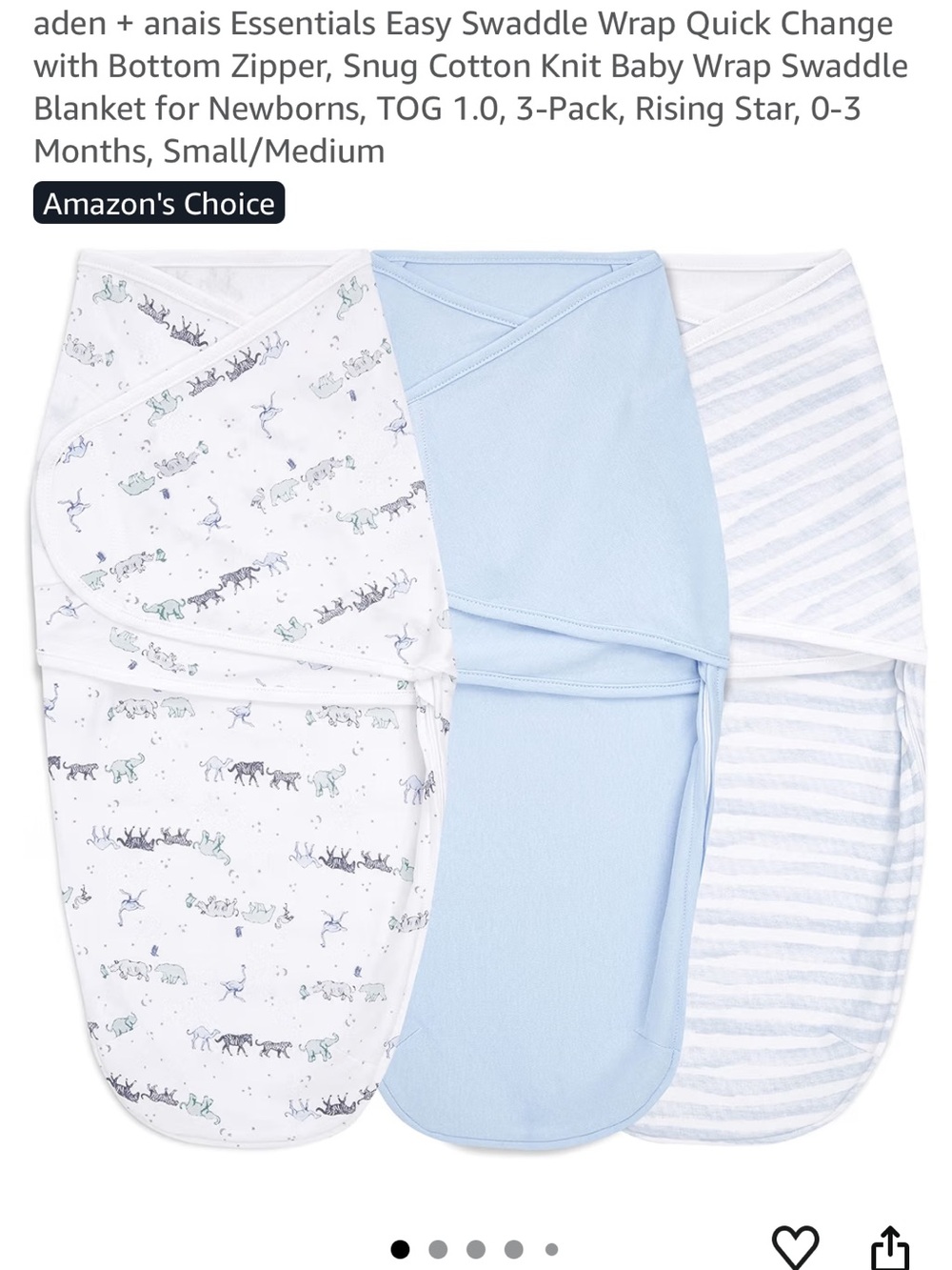 Aden + Anais swaddles (3)